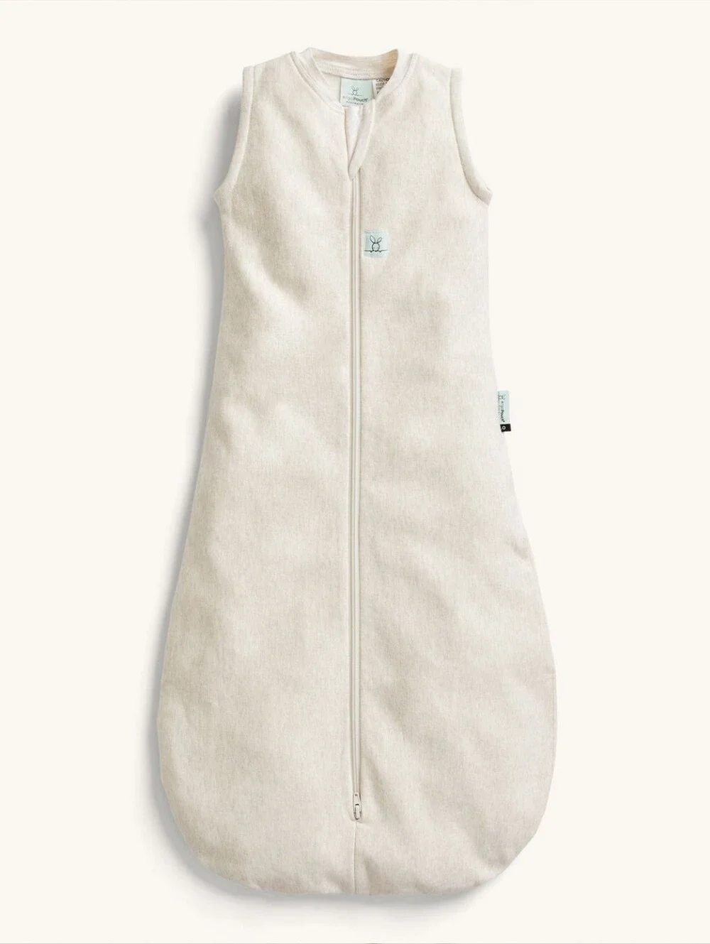 ErgoPouch Baby Organic Cocoon Swaddle Wrap Sack 1.0 TOG - Oatmeal Marle NB